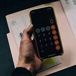 black Android smartphone