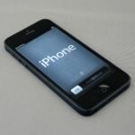 black iPhone 4