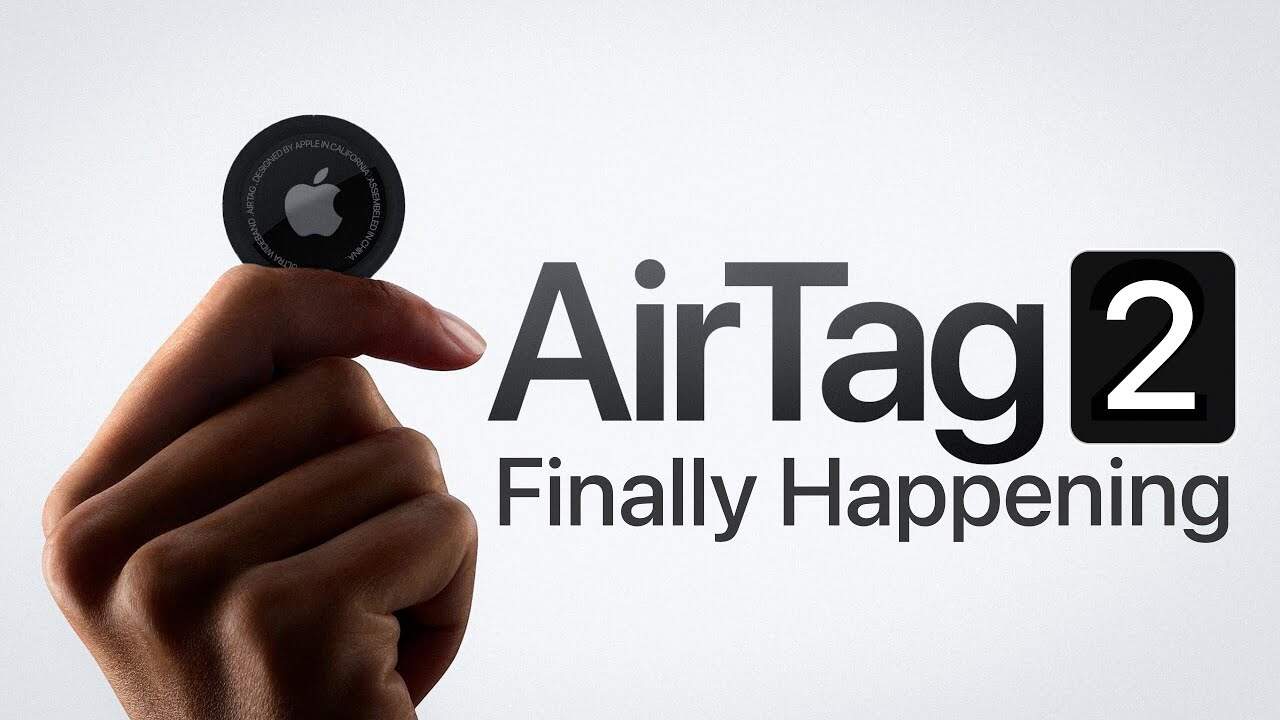 Apple AirTag 2-Pack Air Tag and Two Hard Plastic Keychain