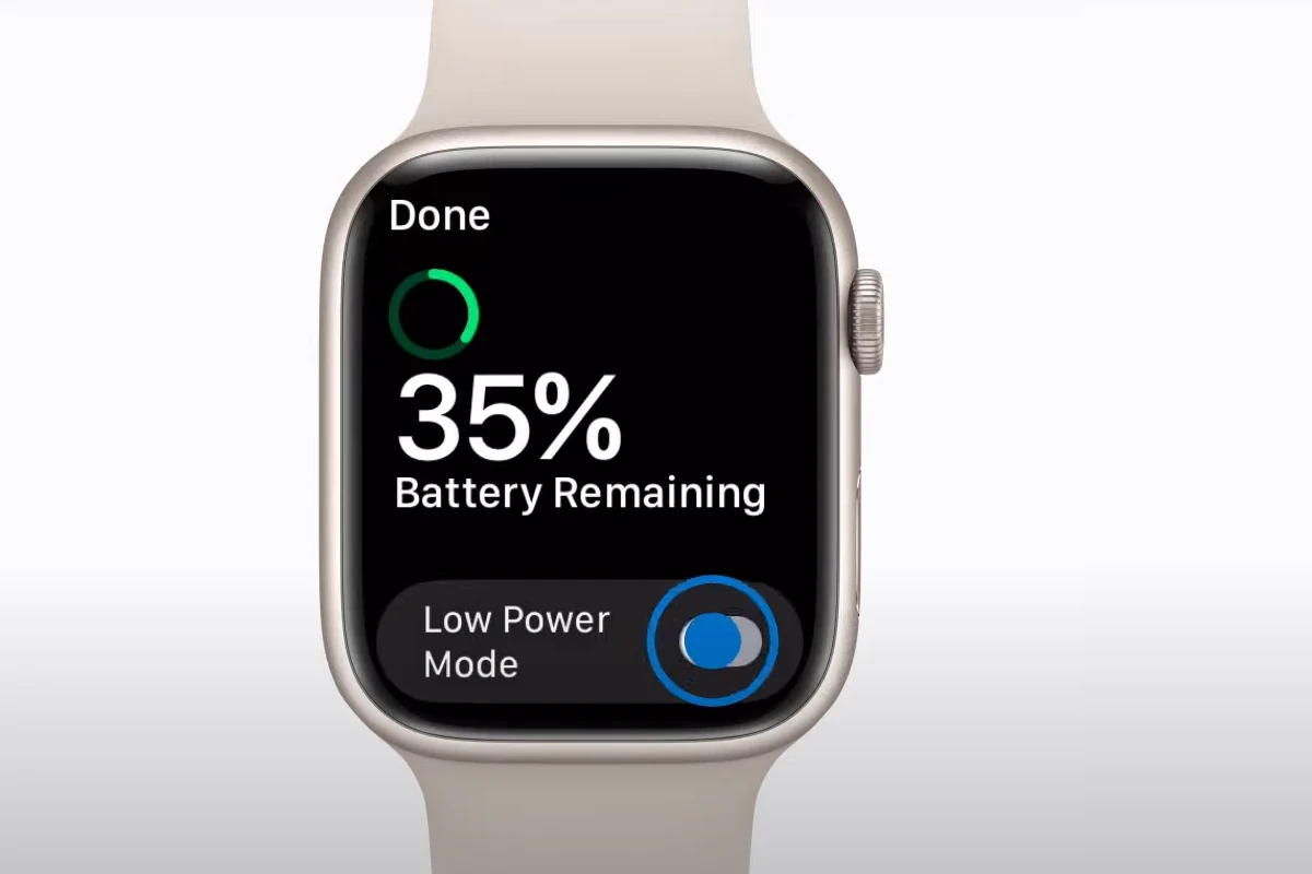 Apple Watch Low Power Mode