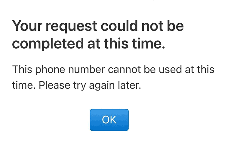 apple id code disappears