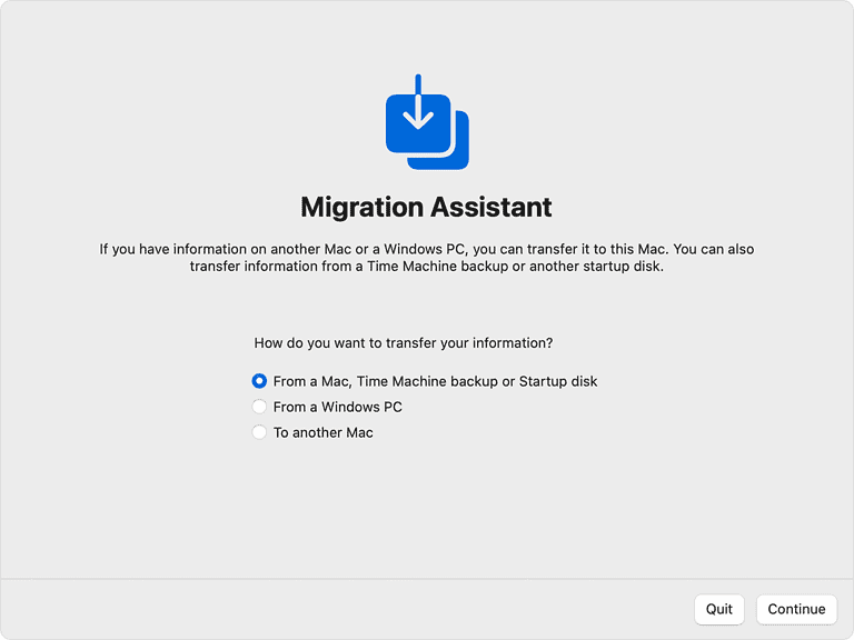 Transfer Data From One Mac to Another Mac - SimplyMac
