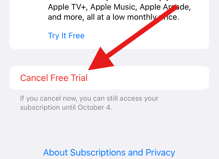 comment résilier un abonnement apple tv