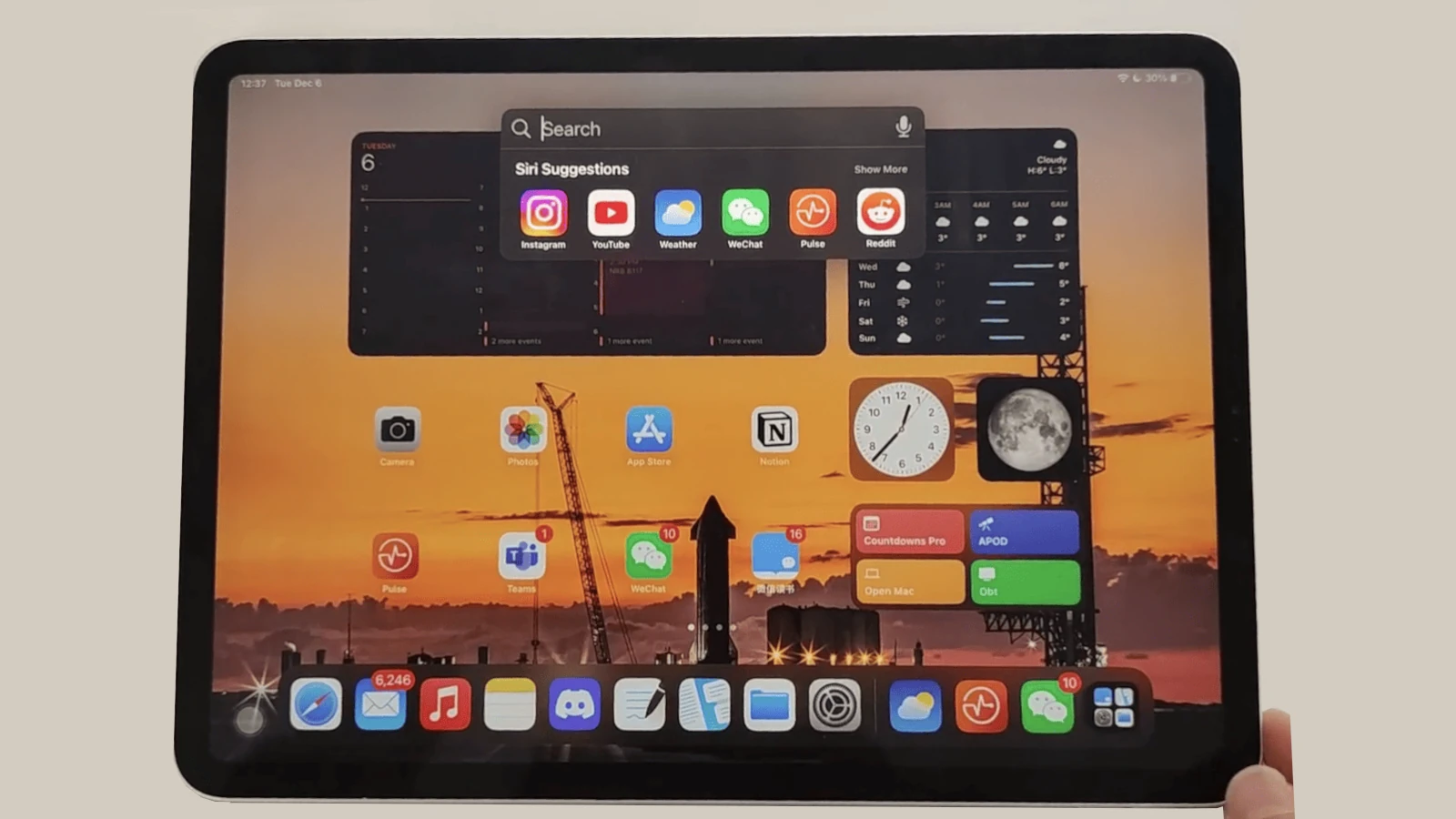 iPad Lock Screen
