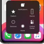 iPhone AssistiveTouch