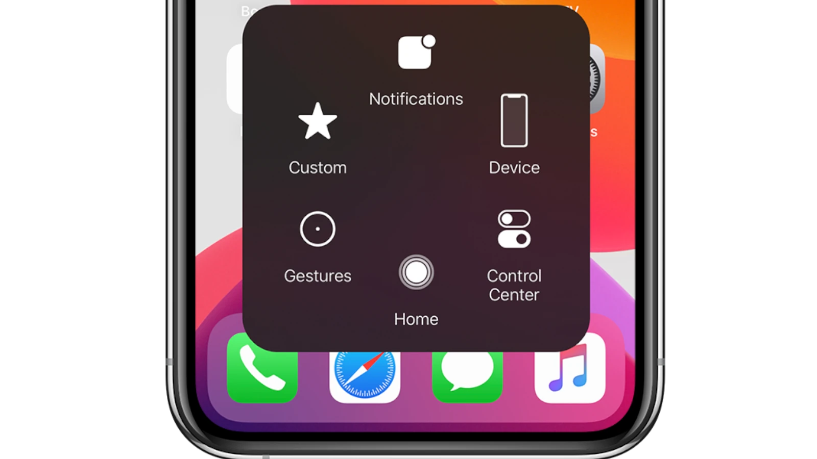 iPhone AssistiveTouch