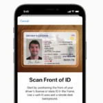 see history in iphone safari Apple Wallet Driver's License