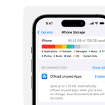 iPhone Storage Settings