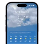 iPhone Weather App