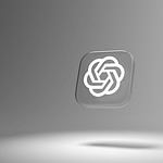 A white square with a knot on it