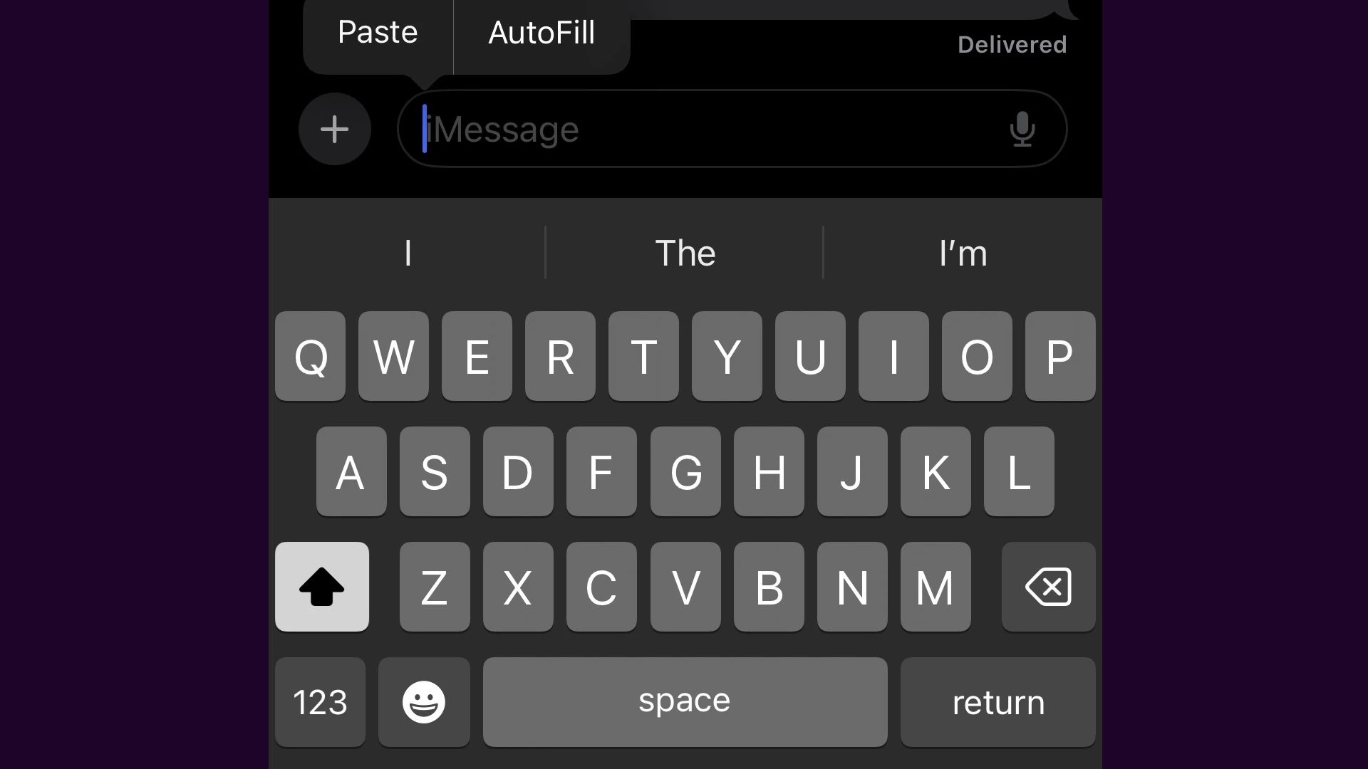 Paste In iMessage