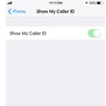 iPhone Hide Caller ID