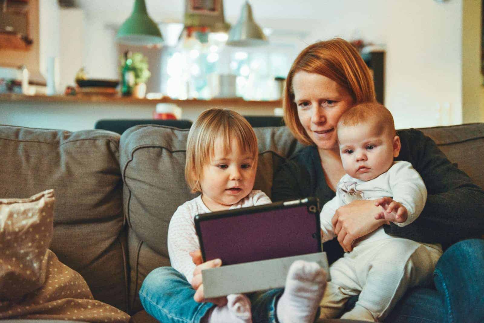 Kids Using iPads