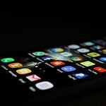 silver Android smartphone