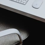 Magic Mouse and Magic Keyboard on table